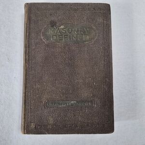 Brown Book - Masonry Defined